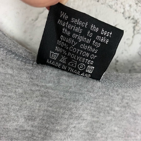 Vintage Tiger Beer Sleeveless Grey Tank Tee Screen by Wasana Large - Picture 4 of 6